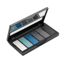 Load image into Gallery viewer, Aden Eyeshadow Palette  01 Black/Blue (6 shades)

